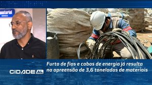 Furto de fios e cabos de energia já resulta na apreensão de 3,6 toneladas de materiais