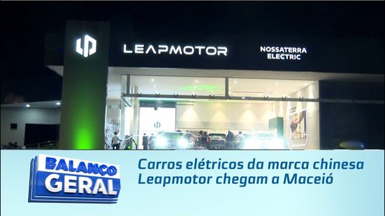 Silenciosos e tecnológicos: Carros elétricos da marca chinesa Leapmotor chegam a Maceió