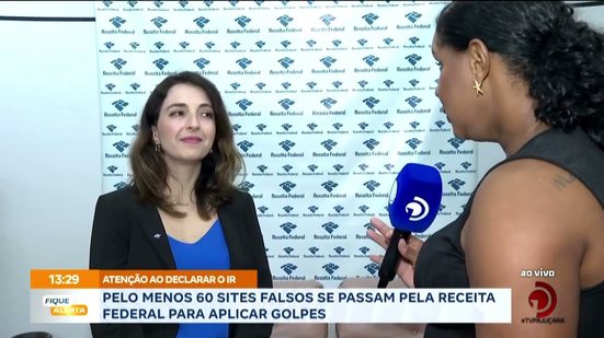 Pelo menos 60 sites falsos se passam pela receita federal para aplicar golpes