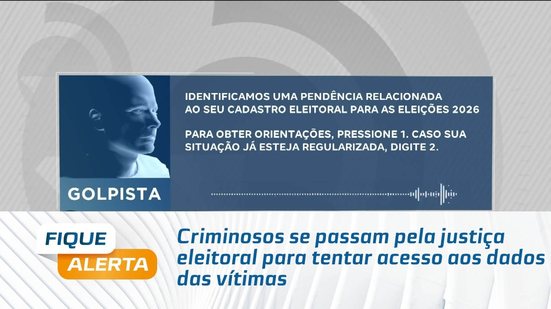 Criminosos se passam pela justiça eleitoral para tentar acesso aos dados das vítimas