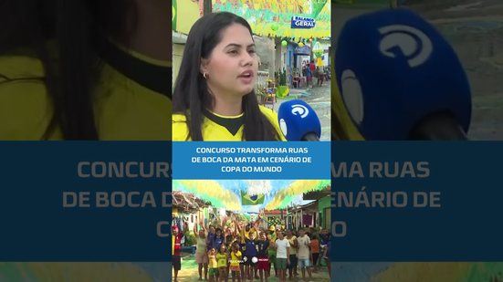 Tradição da Copa: Moradores capricham na decoração e fortalecem espírito de torcida #BalançoGeralAL