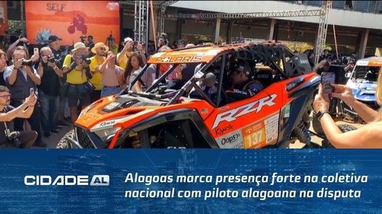 Alagoas marca presença forte na coletiva nacional com piloto alagoana na disputa