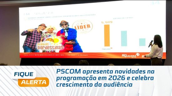 PSCOM apresenta novidades na programação em 2026 e celebra crescimento da audiência