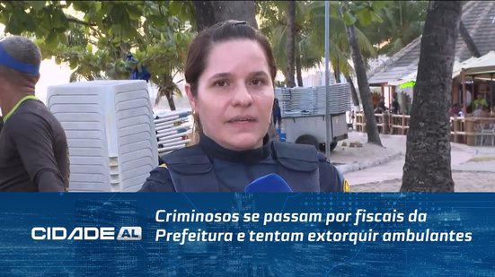 Criminosos se passam por fiscais da Prefeitura e tentam extorquir ambulantes