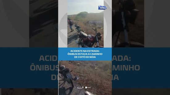 URGENTE: ônibus de Juazeiro do Norte para Coité do Nóia se envolve em acidente grave#BalançoGeralAL