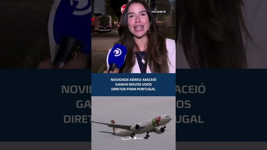 Novos voos internacionais vão ligar Maceió diretamente a Portugal #CidadeAL