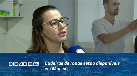 Cadeiras de rodas estão disponíveis em Maceió pelo programa de órtese e prótese