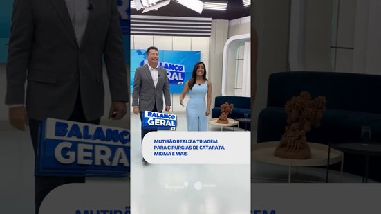 🚨BG TÁ NO AR: Triagem contempla cirurgias de catarata, mioma, vasectomia e hérnia #BalançoGeralAL