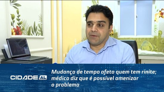 Mudança de tempo afeta quem tem rinite; médico diz que é possível amenizar o problema