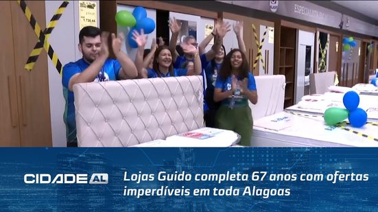 Lojas Guido completa 67 anos com ofertas imperdíveis em toda Alagoas