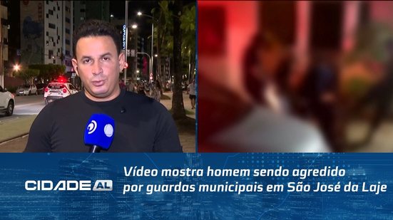 Vídeo mostra homem sendo agredido por guardas municipais em São José da Laje