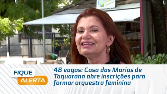48 vagas: Casa das Marias de Taquarana abre inscrições para formar orquestra feminina