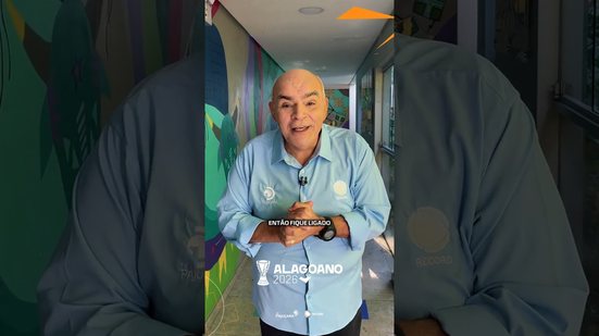 É DECISÃO! César Pita te convida para acompanhar CSA x Cruzeiro ⚽🔥 #Alagoano2026