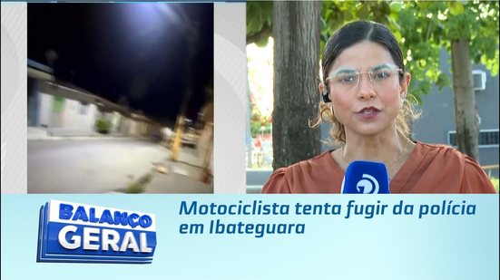 🏍️ Motociclista foge de abordagem e é perseguido pela polícia em Ibateguara