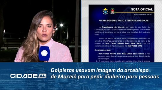 Golpistas usavam imagem do arcebispo de Maceió para pedir dinheiro para pessoas