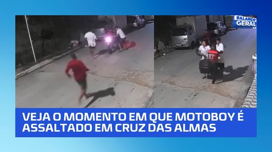 Motoboy fala sobre momentos de tensão durante assalto em Cruz das Almas