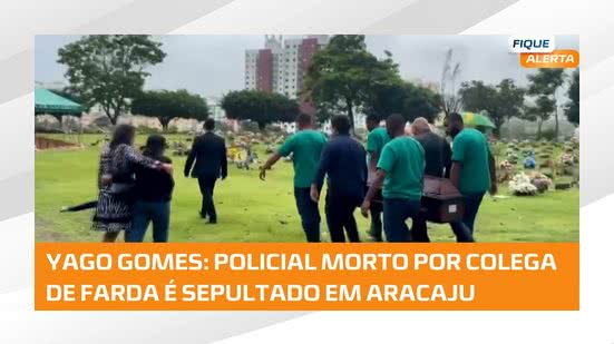 Caso Yago Gomes: veja como foi o sepultamento em Aracaju