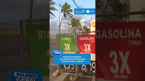 ⛽ Gasolina caiu R$ 0,44 e etanol R$ 0,19? Balanço Geral confere preço nas bombas #BalançoGeralAL