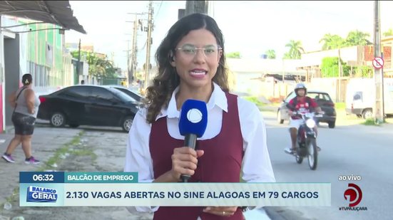 2.130 vagas abertas no Sine Alagoas em 79 cargos