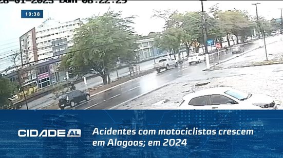 Dados Preocupantes: Acidentes com motociclistas crescem em Alagoas; em 2024, HGE atendeu 5.525