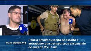 Polícia prende suspeito de assalto a entregador que transportava encomenda de mais de R$ 21 mil