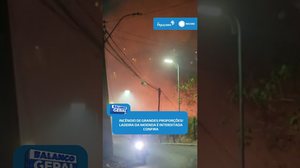 🔥Incêndio de grandes proporções mobiliza 11 militares e interdita Ladeira da Moenda #BalançoGeralAL