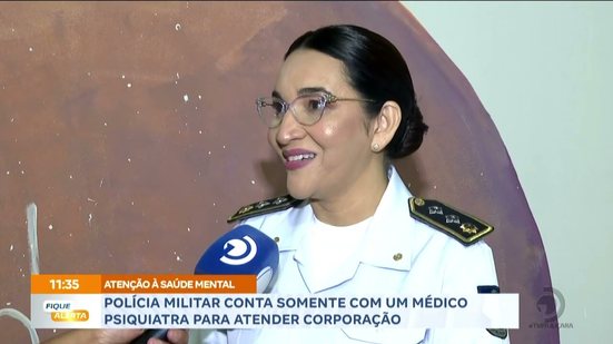 Polícia Militar conta somente com um médico psiquiatra para tender corporação