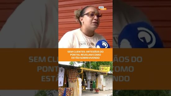 Artesãos do Pontal lutam para manter vendas com queda de clientes  #CidadeAL