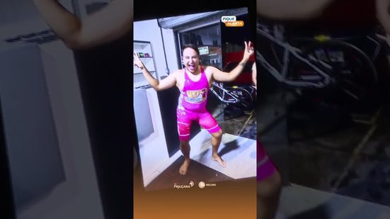 Será que Ventura deu conta na luta greco-romana? Veja o resultado no #FiqueAlerta! 👀