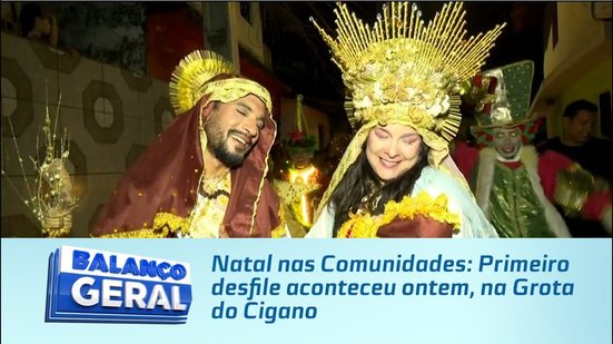Primeiro desfile aconteceu ontem, na Grota do Cigano