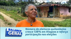 Número de eleitores quilombolas cresce 138% em Alagoas e reforça participação nas eleições