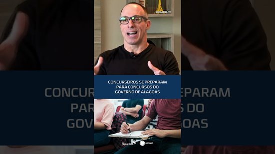 FOCO TOTAL: candidatos se organizam para concursos do Governo do Estado #CidadeAL
