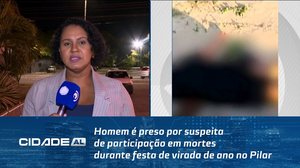Homem é preso por suspeita de participação em mortes durante festa de virada de ano no Pilar