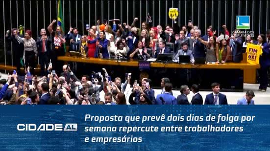 Proposta que prevê dois dias de folga por semana repercute entre trabalhadores e empresários