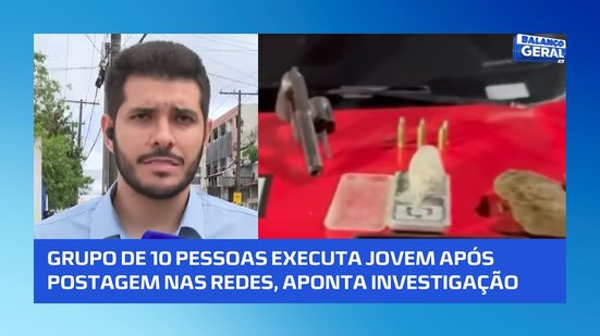 Jovem de 22 anos foi morto a tiros por grupo de 10 pessoas depois de publicação nas redes sociais