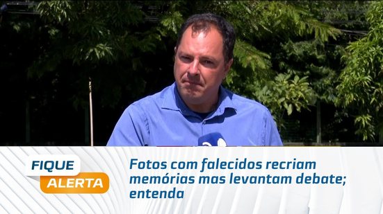 Fotos com falecidos recriam memórias mas levantam debate; entenda