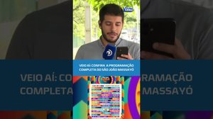 🎉 SÃO JOÃO MASSAYÓ 2026: confira programação completa e atrações! #BalançoGeralAL