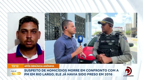 Suspeito de homicídios morre em confronto com a PM na Santa Lúcia; preso em 2016