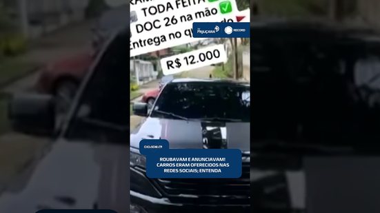 🚗Ousadia: veículos roubados são anunciados para venda pela internet#CidadeAL