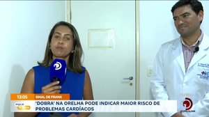 Sinal de Frank: dobra na orelha pode indicar risco cardíaco, veja! #FiqueAlerta