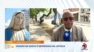 Imagem de Nossa Senhora das Graças é alvo de vandalismo na Jatiúca