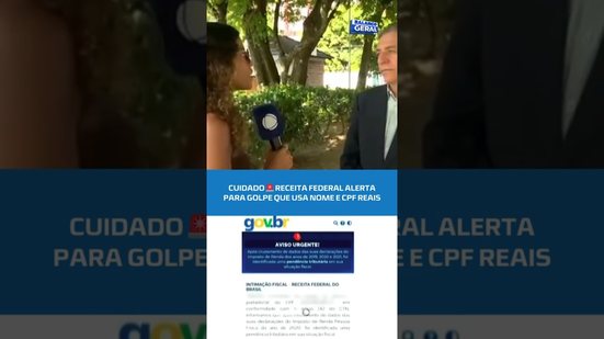 Golpe “com seus dados”: Receita Federal faz alerta sobre nova fraude #BalançoGeralAL