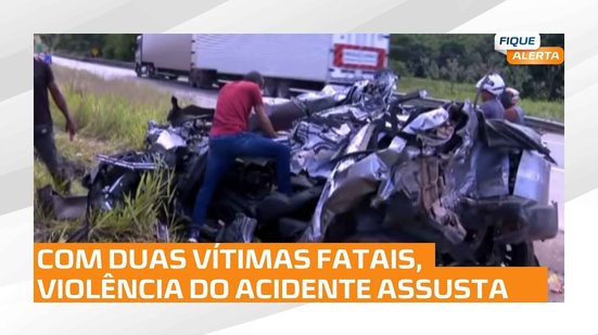 Acidente deixa mortos e feridos em Joaquim Gomes