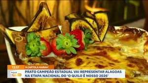 Prato campeão estadual vai representar alagoas na etapa nacional do 'O quilo é nosso 2026'