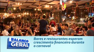 Bares e restaurantes esperam crescimento financeiro durante o carnaval