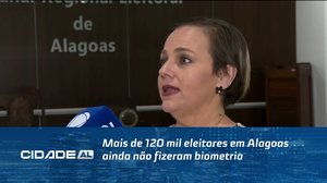 Mais de 120 mil eleitores em Alagoas ainda não fizeram biometria