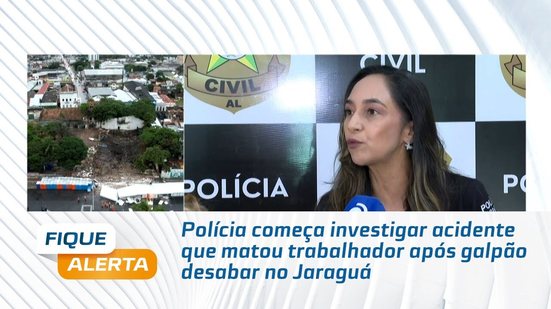 Polícia começa investigar acidente que matou trabalhador após galpão desabar no Jaraguá