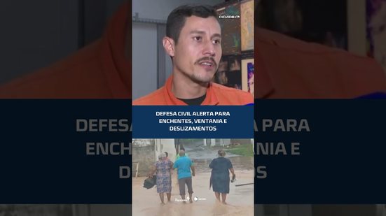 Quadra chuvosa pode trazer enchentes, ventos fortes e deslizamentos #CidadeAL