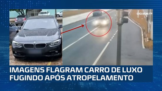 Novas imagens mostram BMW em fuga após atropelamento de trabalhadores na Massagueira