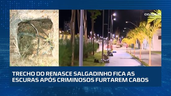 ⚠️ Ladrões furtam 400 metros de cabos e deixam trecho às escuras em Maceió